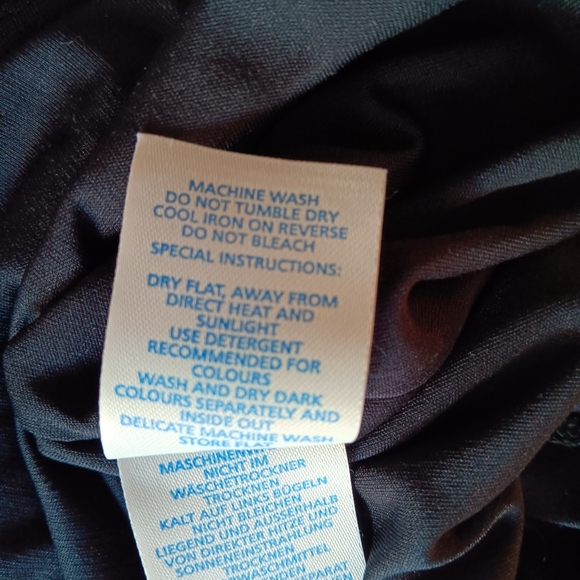 Boden Fit & Flare Dress Colorblock Ivory Black Grey Gold Textured Size 6 Long - Picture 7 of 12